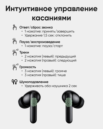 Наушники ArtTech Pulse ANC черный