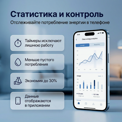 Умная розетка ArtTech Volt One — 2+1 в подарок